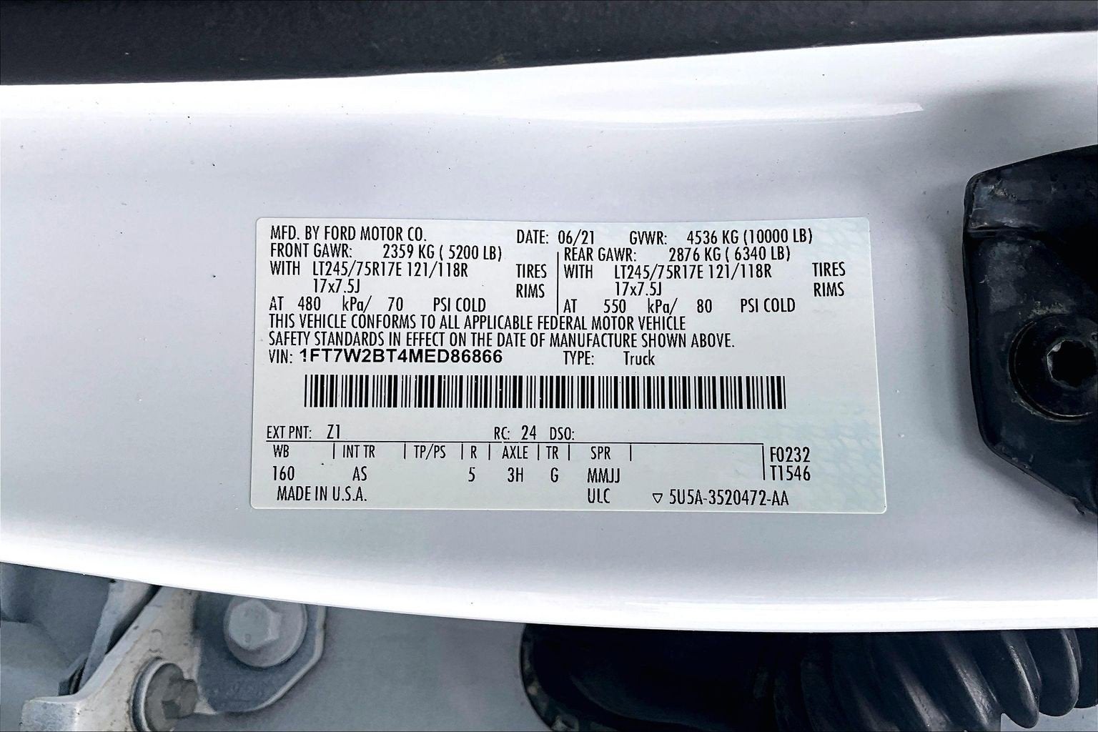 2021 Ford F-250 XL