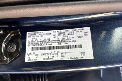 2018 Ford F-150 LARIAT