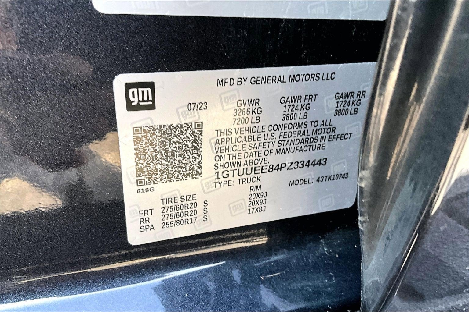 2023 GMC Sierra 1500 AT4