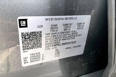 2021 Cadillac Escalade ESV Sport