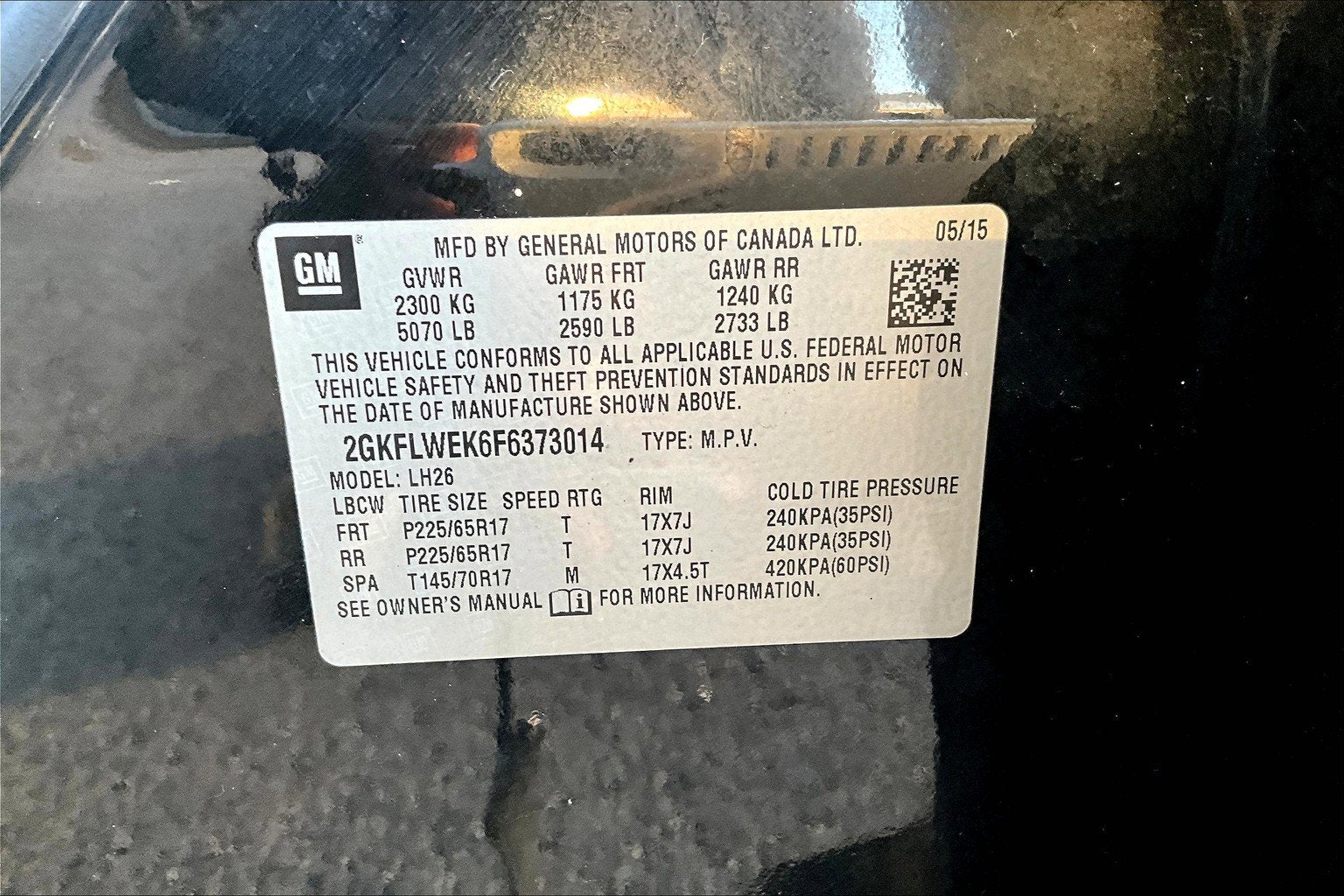 2015 GMC Terrain SLE