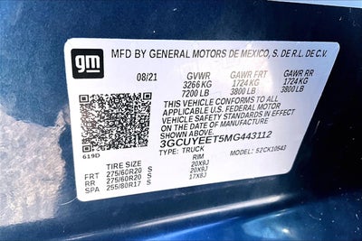 2021 Chevrolet Silverado 1500 RST