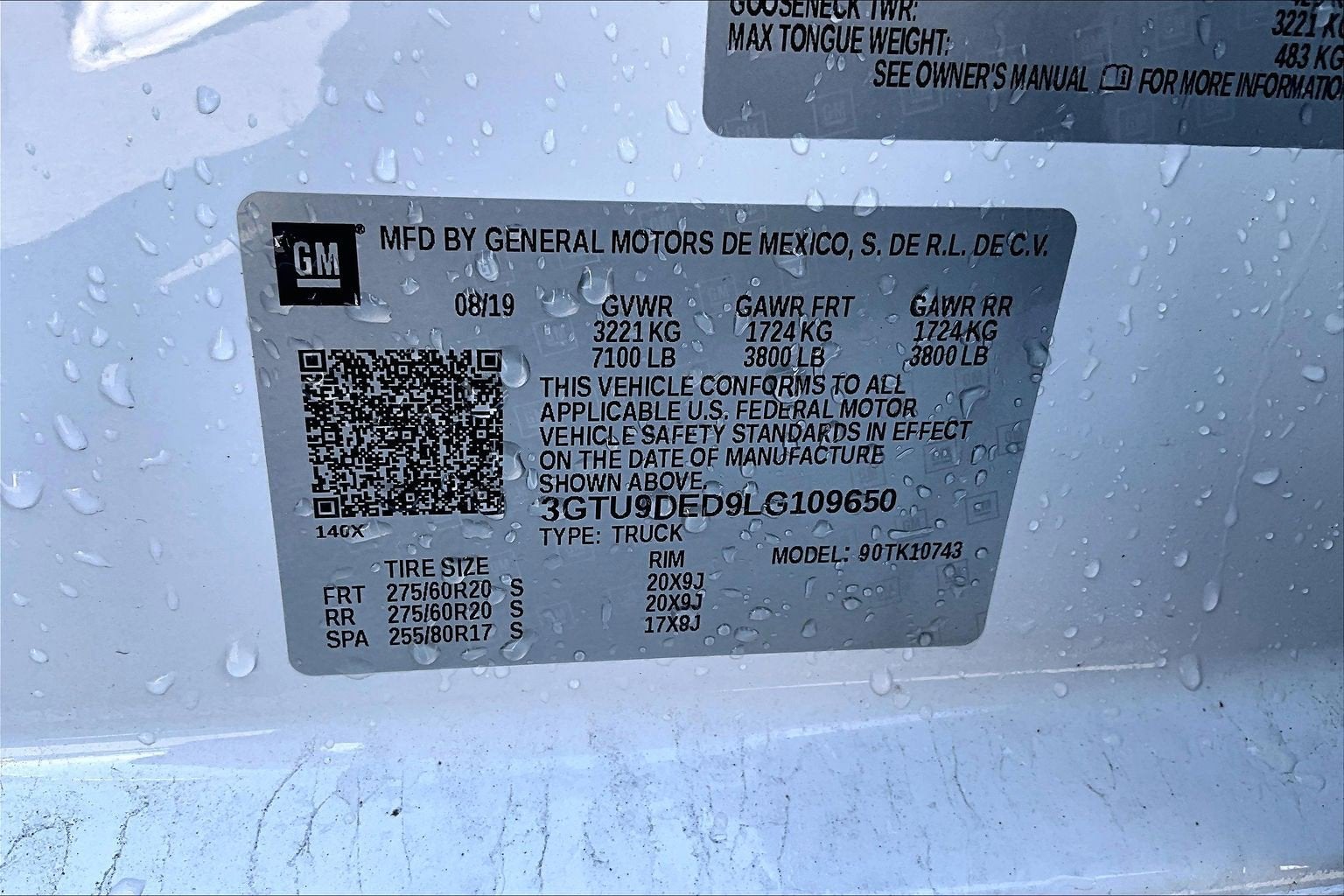 2020 GMC Sierra 1500 SLT