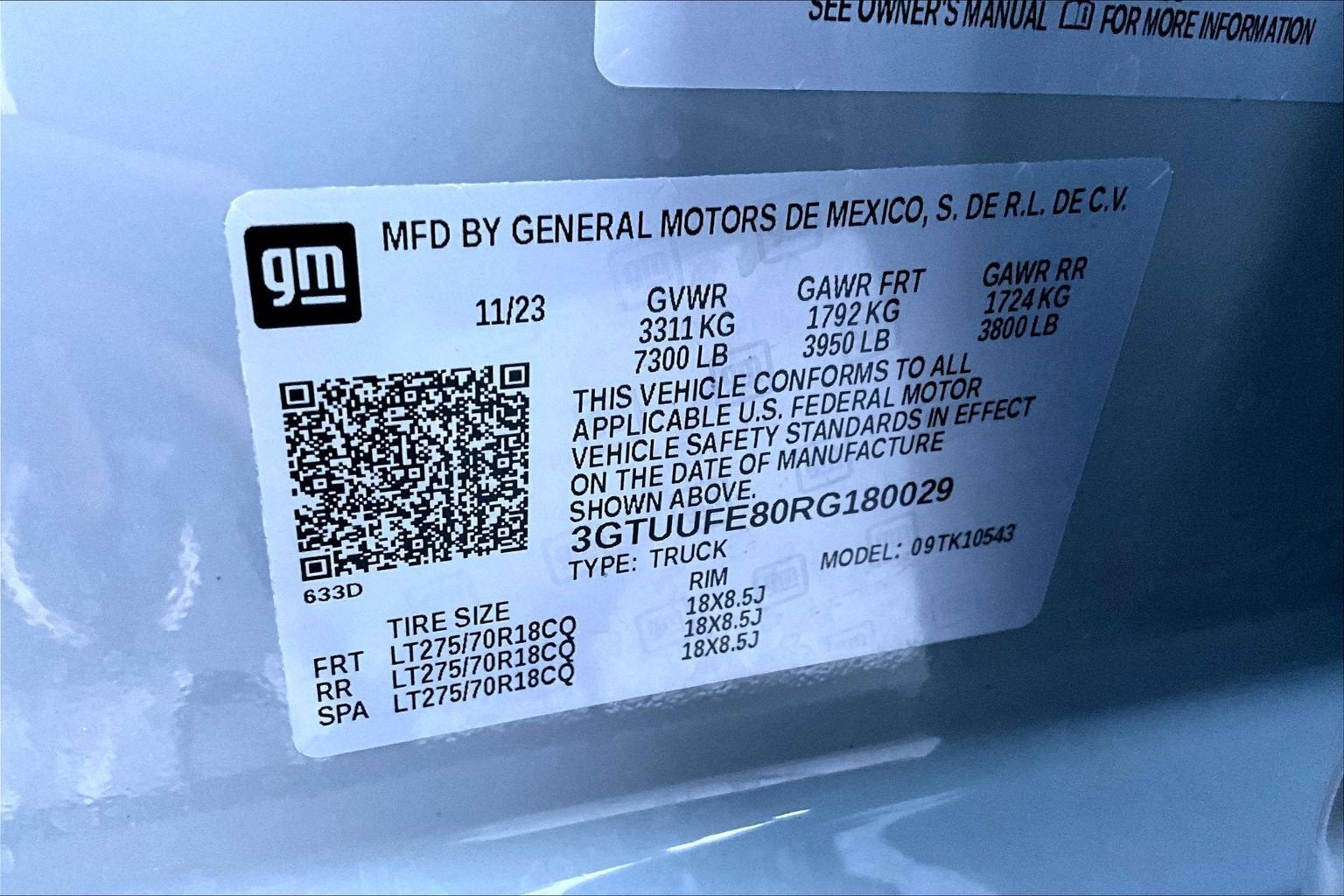 2024 GMC Sierra 1500 AT4X