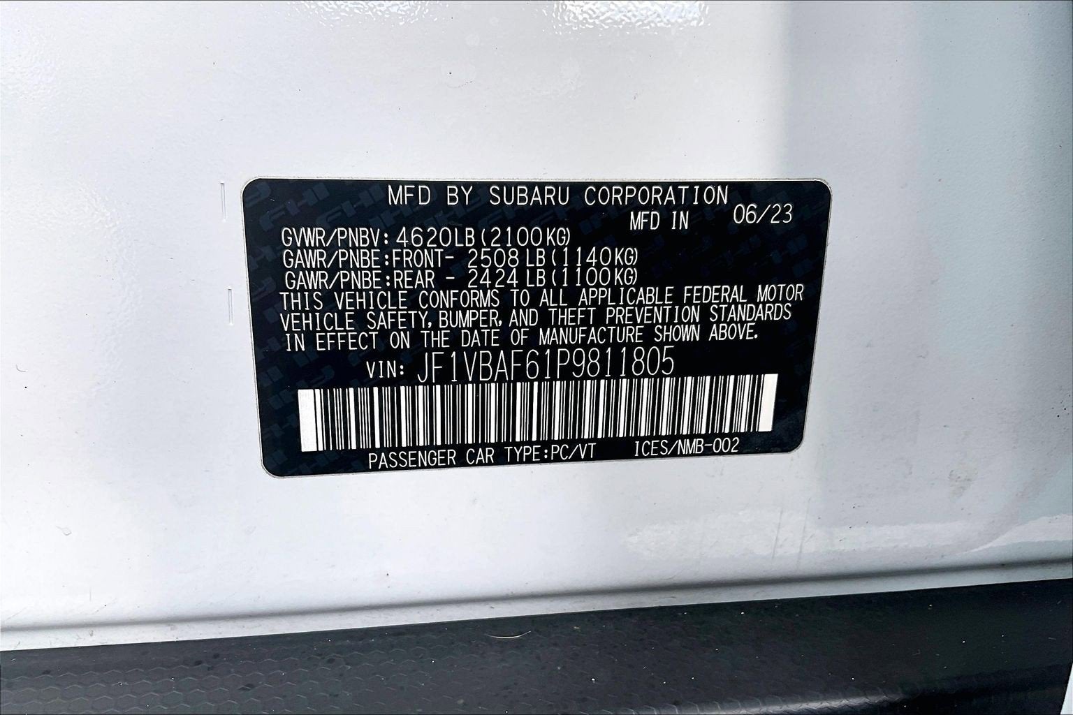 2023 Subaru WRX Premium