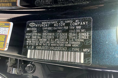 2024 Hyundai Tucson Hybrid Limited