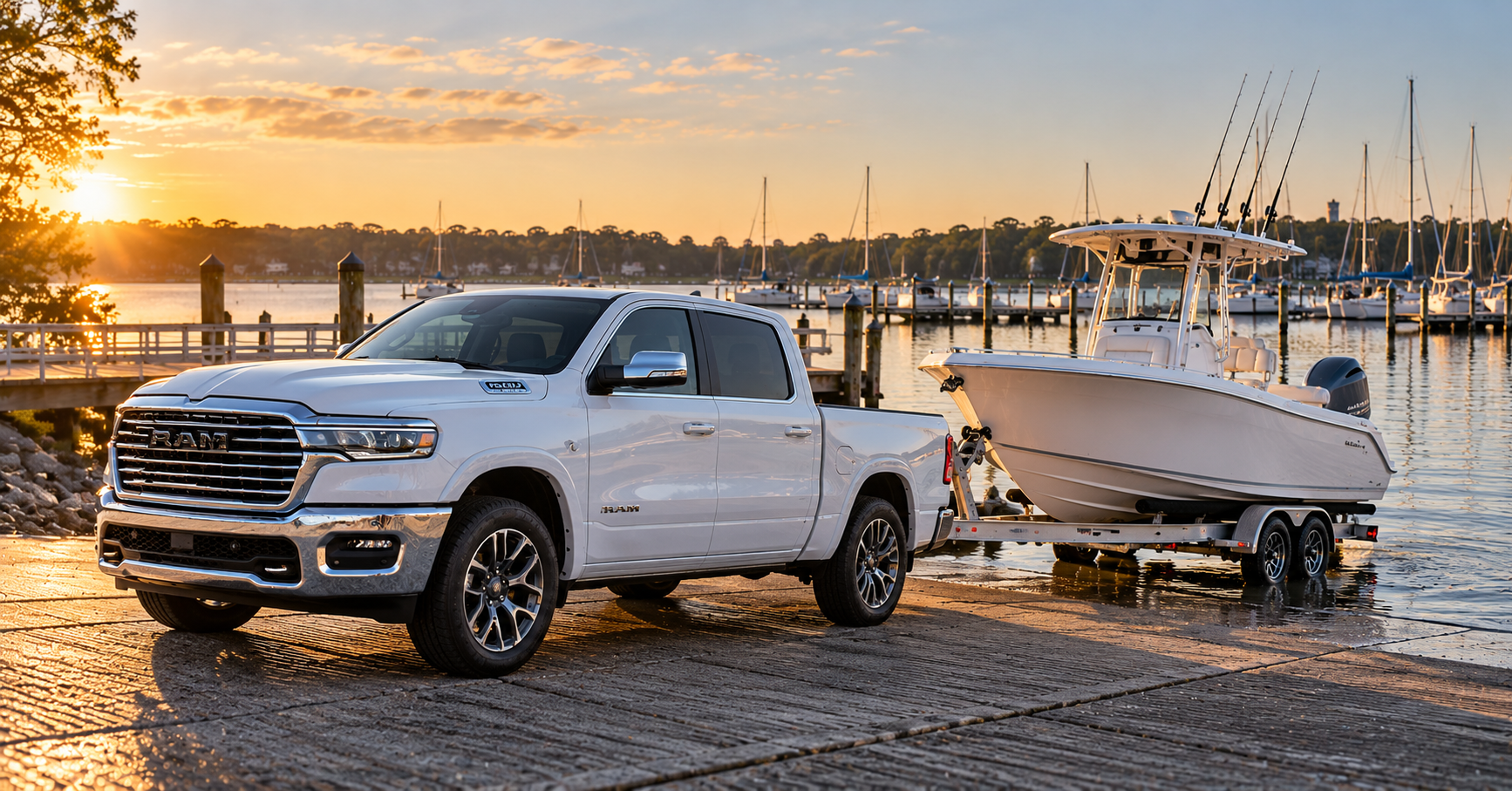 Ram launches Fishing boat