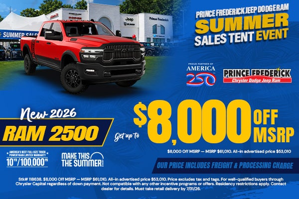 $8,000 off MSRP on RAM 1500