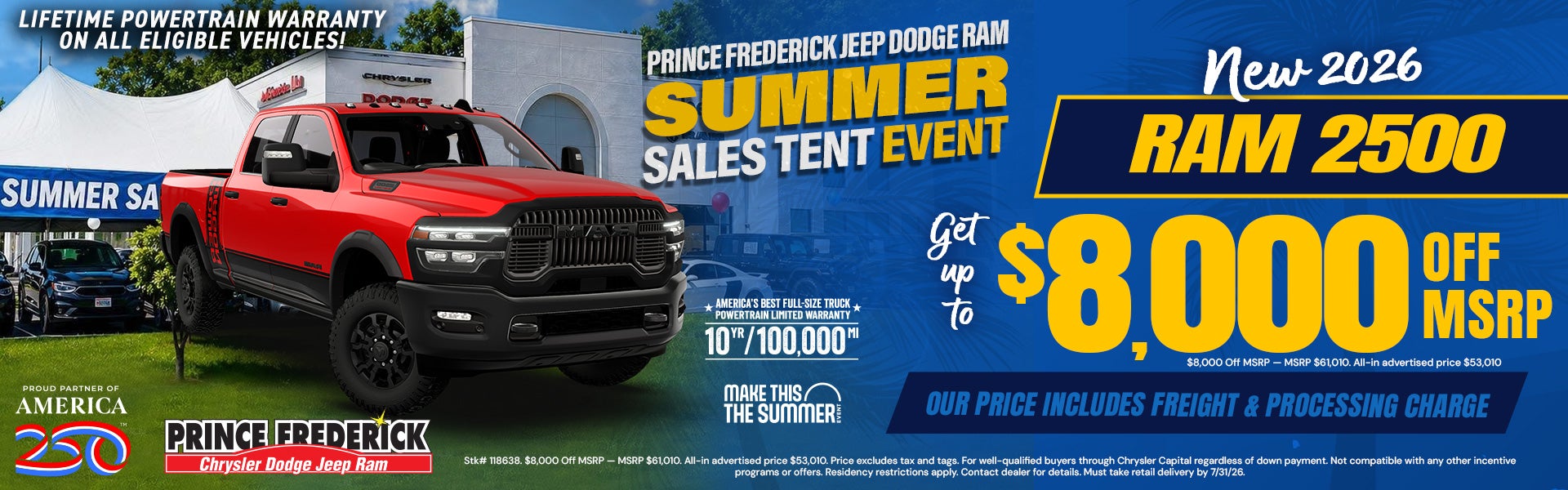 $8,000 off MSRP on RAM 1500