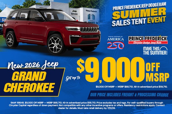 $9,000 off MSRP