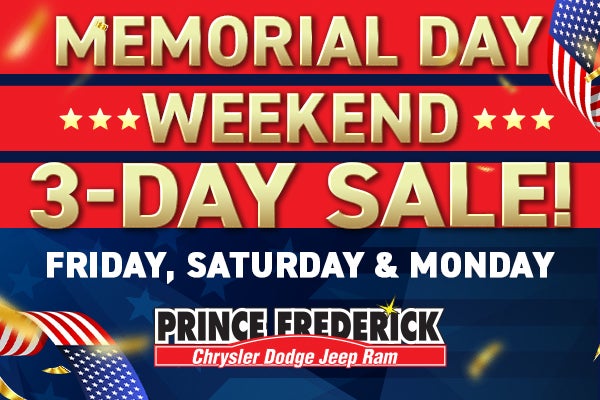 Memorial Day Sale!