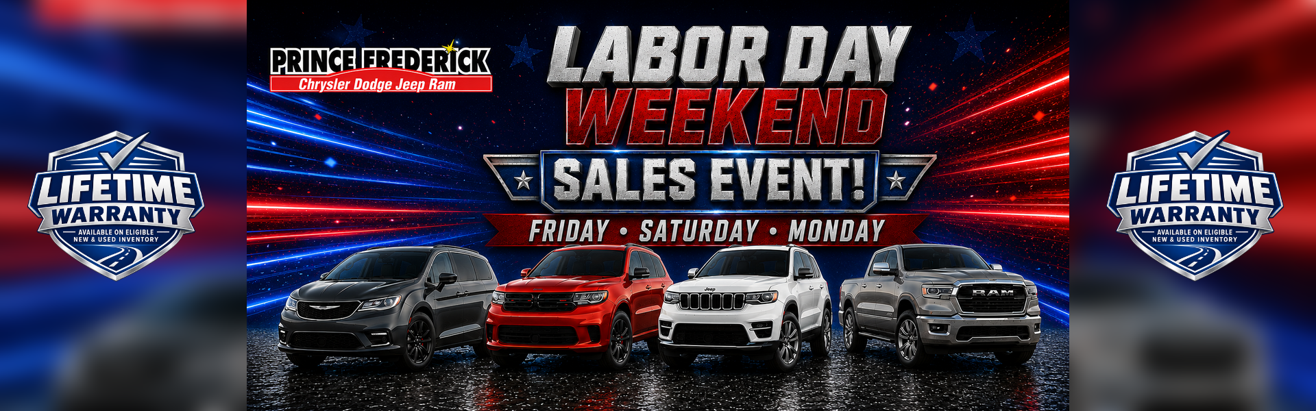 Labor Day Weekend Sales Event